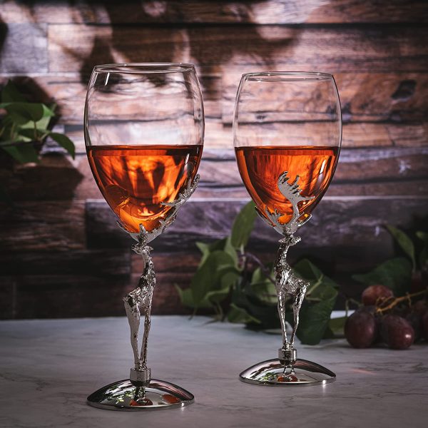 Love Birds Wine Glasses - Set of 2