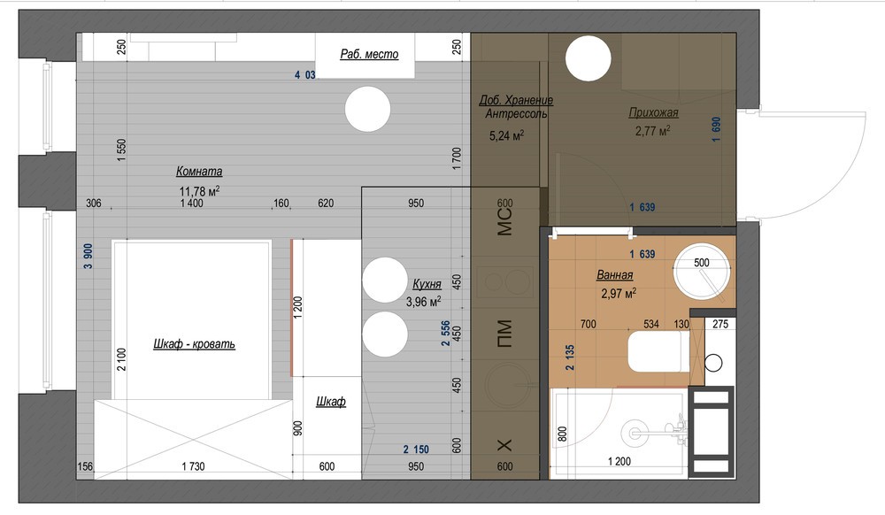 4 Inspiring Home Designs Under 300 Square Feet With Floor Plans