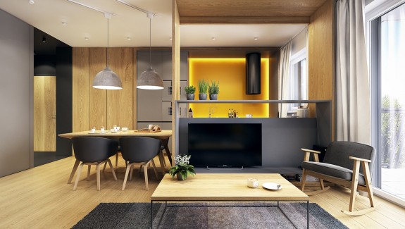 A Modern Scandinavian Inspired Apartment With Ingenius Features