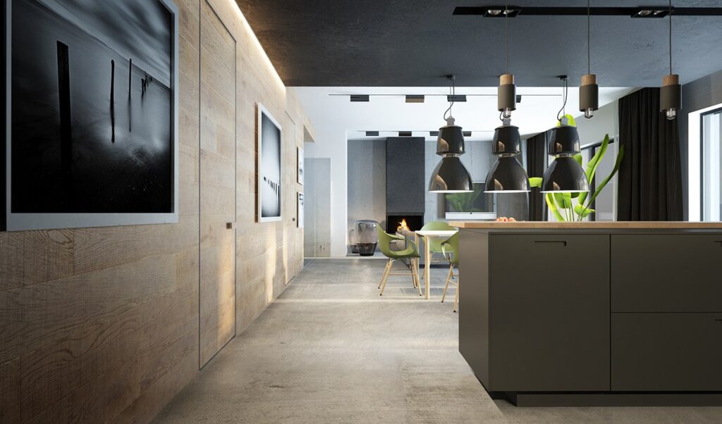 dark kitchen color palette | Interior Design Ideas