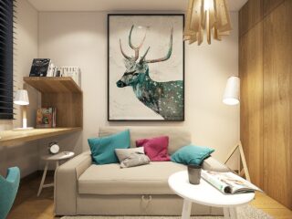 Dramatic Interior Architecture Meets Elegant Decor in Krakow