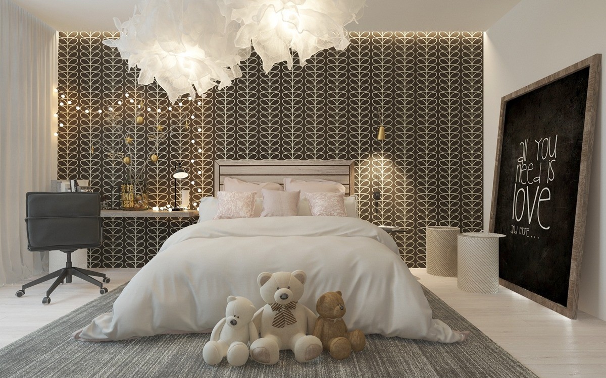 A Pair Of Childrens Bedrooms With Sophisticated Themes