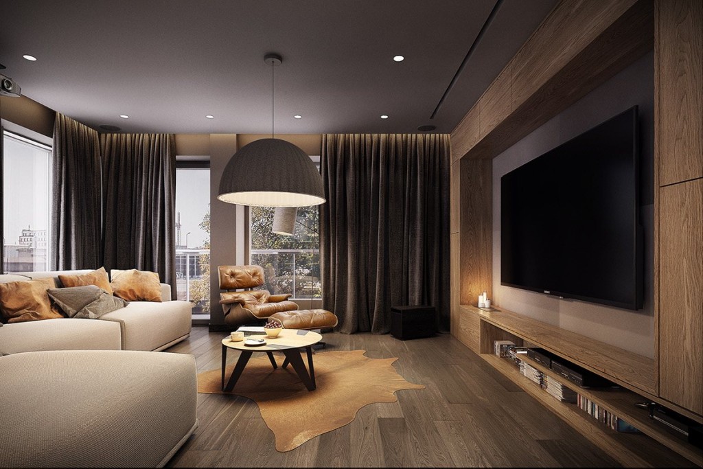 moody living room design | Interior Design Ideas