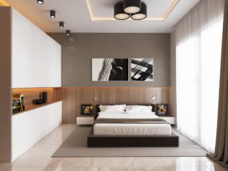 4 Luxury Bedrooms With Unique Wall Details