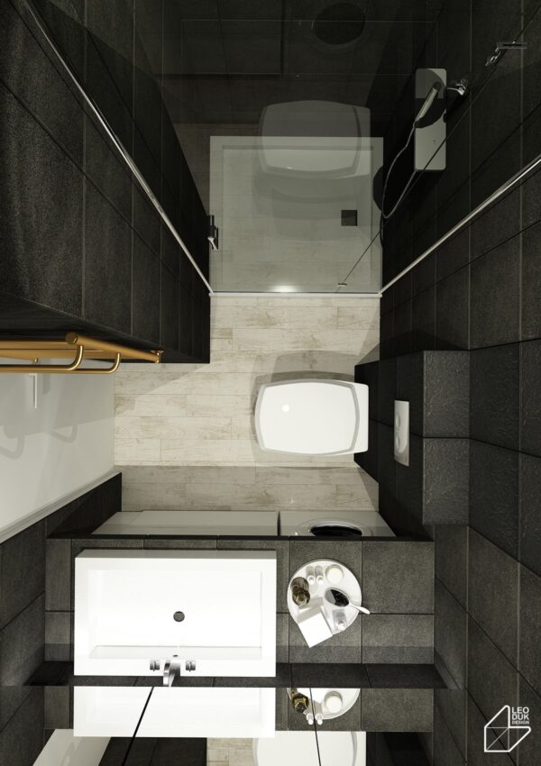 compact bathroom layout Interior Design Ideas