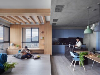 A Colorful Modern Apartment For A Family With Small Children