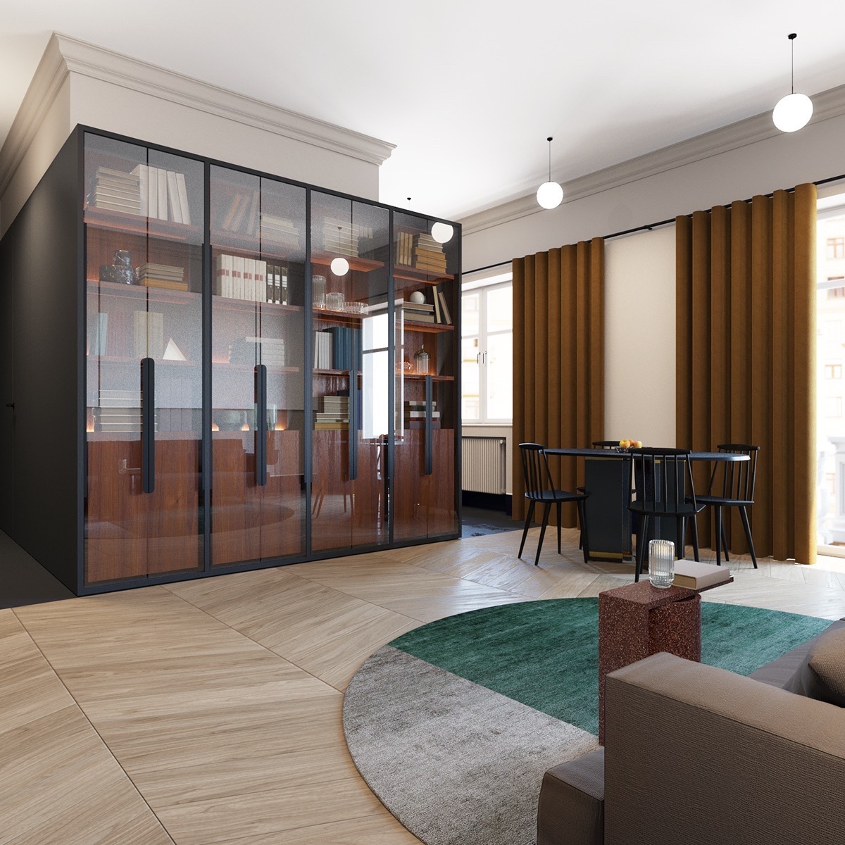 small apartment cabinetry ideas | Interior Design Ideas