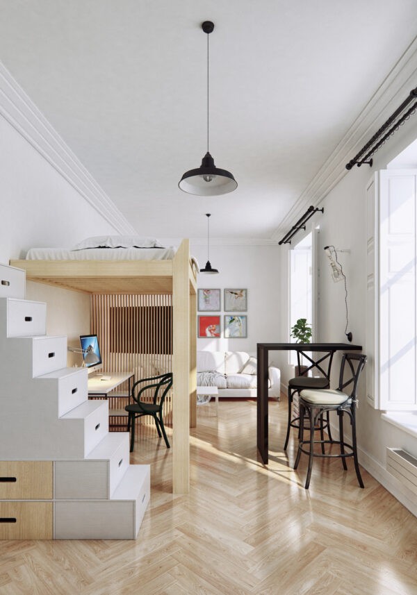 4 Small Apartments Showcase The Flexibility Of Compact DesignInterior ...