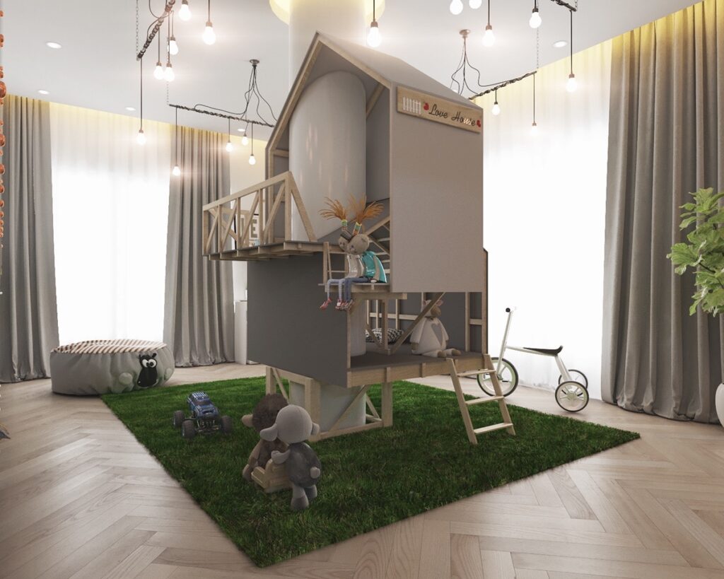 kids bedroom tree house inspiration Interior Design Ideas