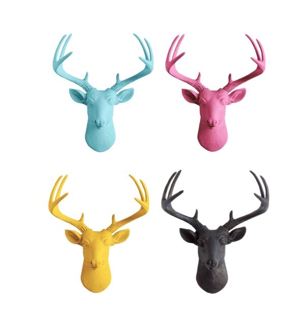 Faux Deer Head Home Decor