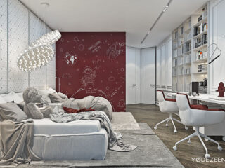 A Modern Apartment With Classical Features