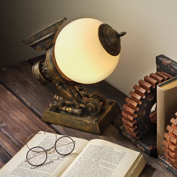 50 Steampunk Style Home Decor Items Celebrating the Mechanical