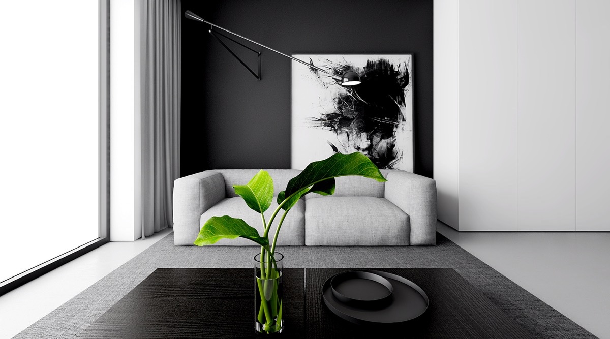 20+ Cute Monochrome Living Room Decoration You Must Have | Monochrome  living room, Minimalist living room, Living room designs