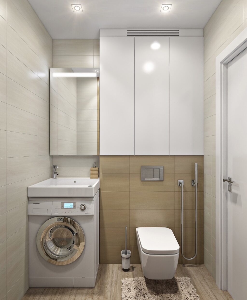 natural efficient bathroom Interior Design Ideas