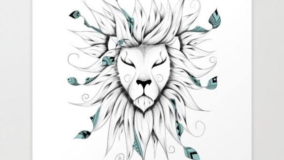 50 Amazing Art Prints Of Lions For Your Walls