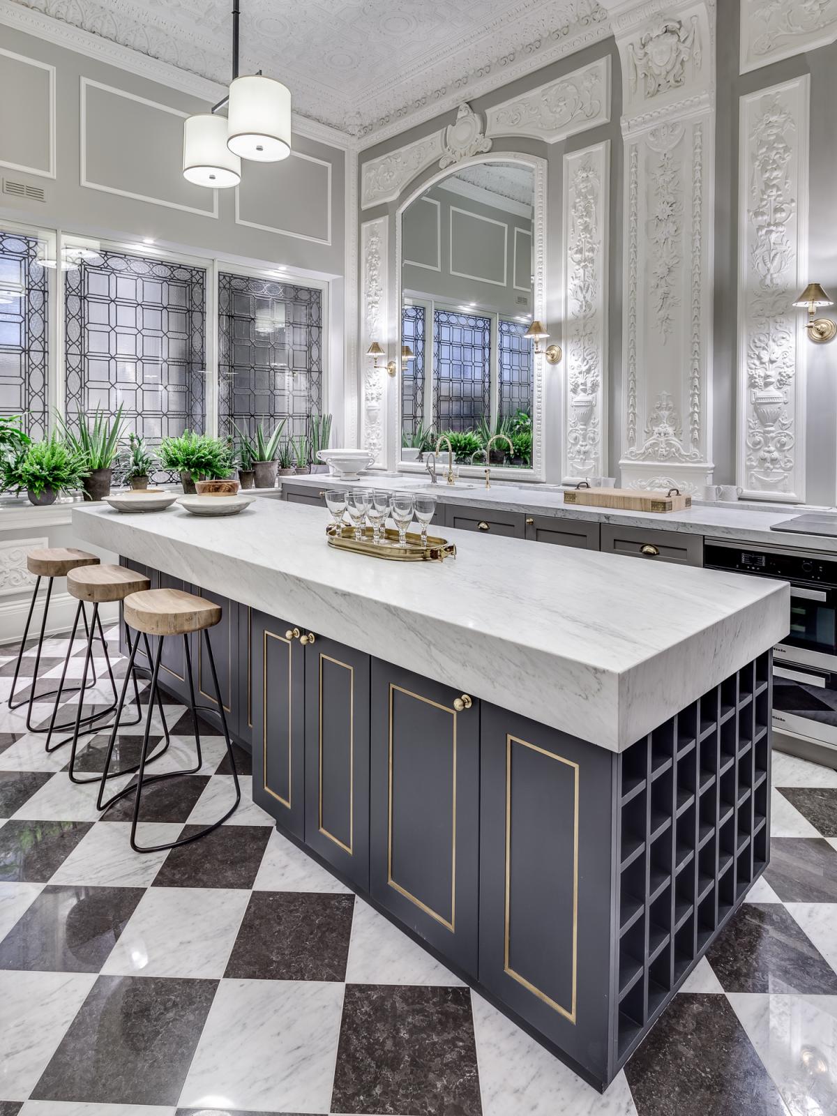 36 Marvellous Marble Kitchens That
