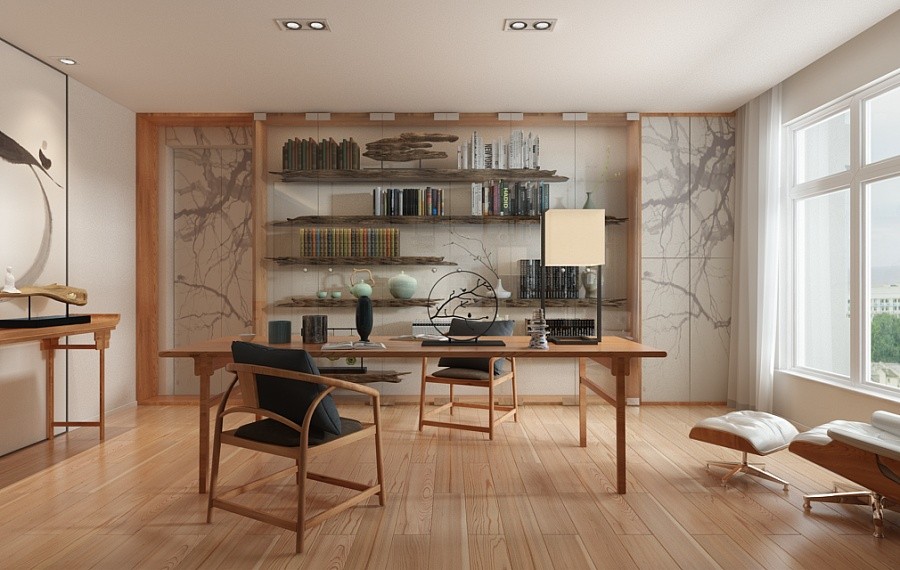 zen office decorating ideas