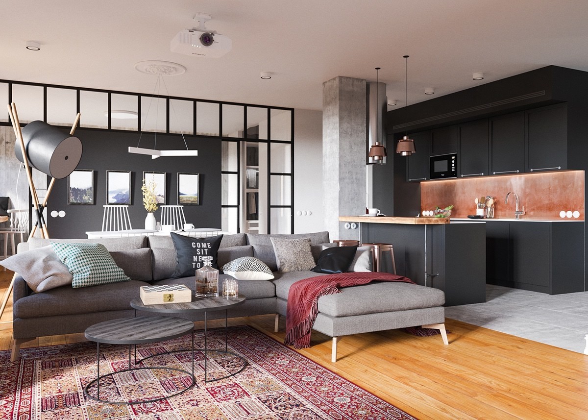 A Beautiful One Bedroom Bachelor Apartment Under 100 Square Meters A Beautiful One Bedroom Bachelor Apartment Under 100 Square Meters