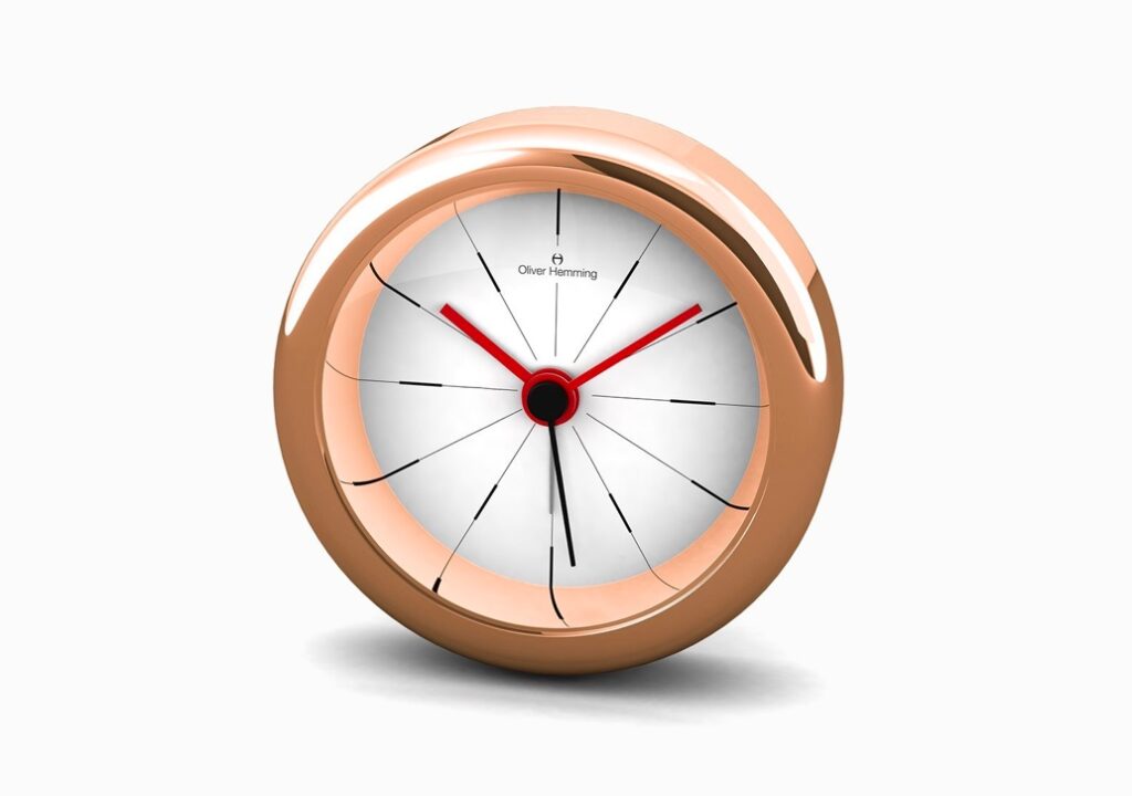 rose gold travel alarm clock Interior Design Ideas
