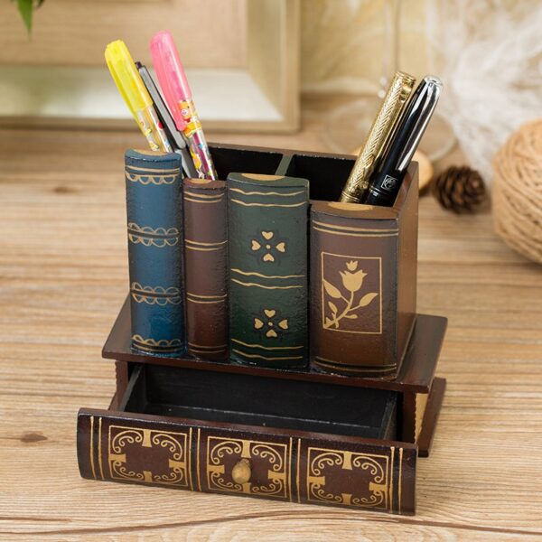 Stackable Gadget Pen Holders Cardboard Stationery Organizer Office Desk  Organizer - China Desk Organizer and Office Desk Organizer price