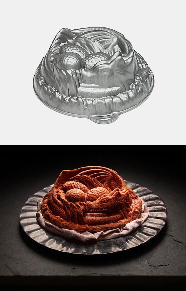 cake pan for dragon party