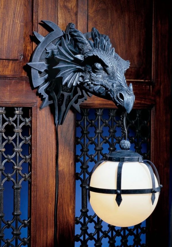 Decorative Guardian Dragon on Castle Electric Oil Morocco | Ubuy