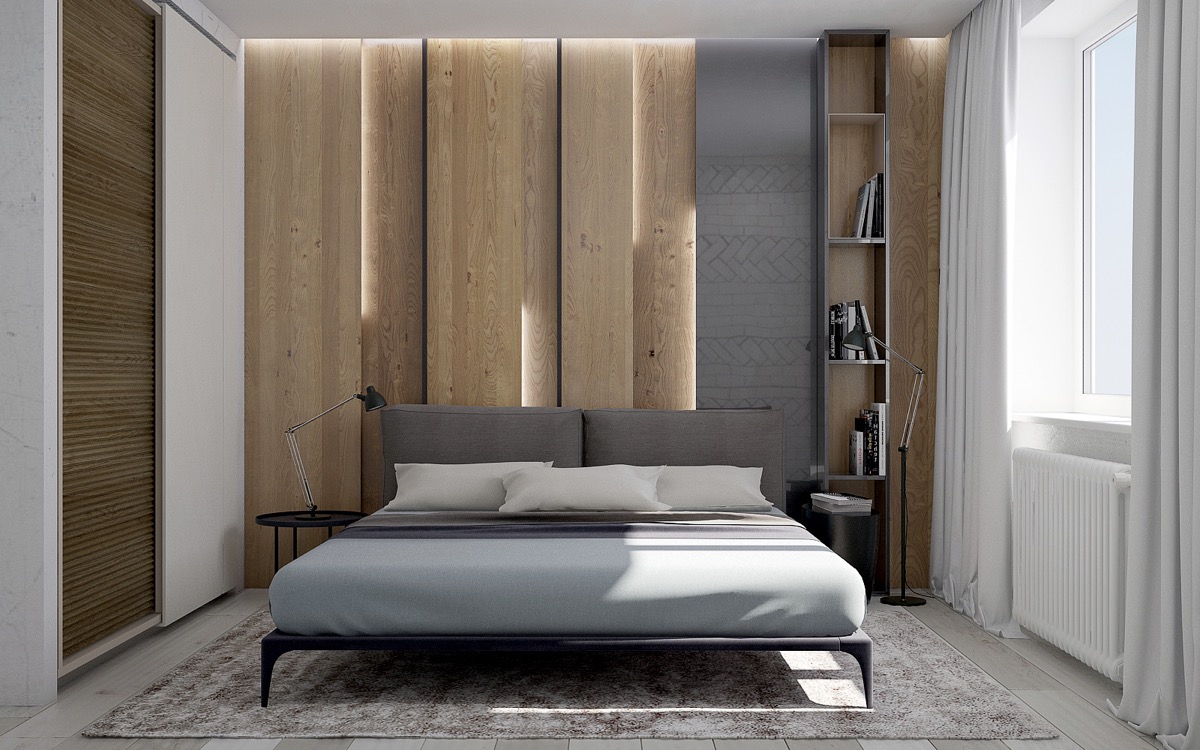Wooden Wall Designs: 30 Striking Bedrooms That Use The Wood Finish ...