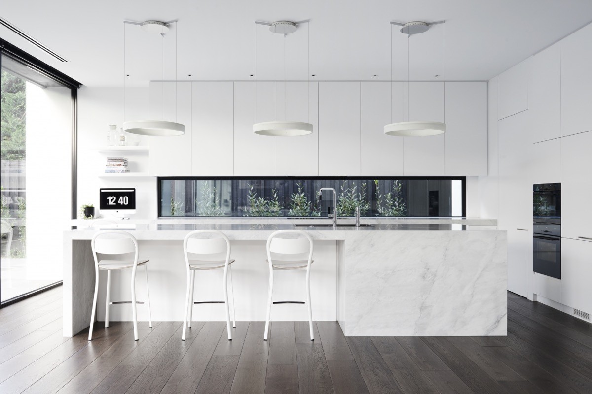 30 Modern White Kitchens That Exemplify