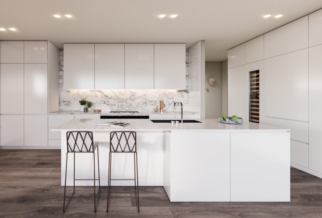 30 Modern White Kitchens That Exemplify Refinement