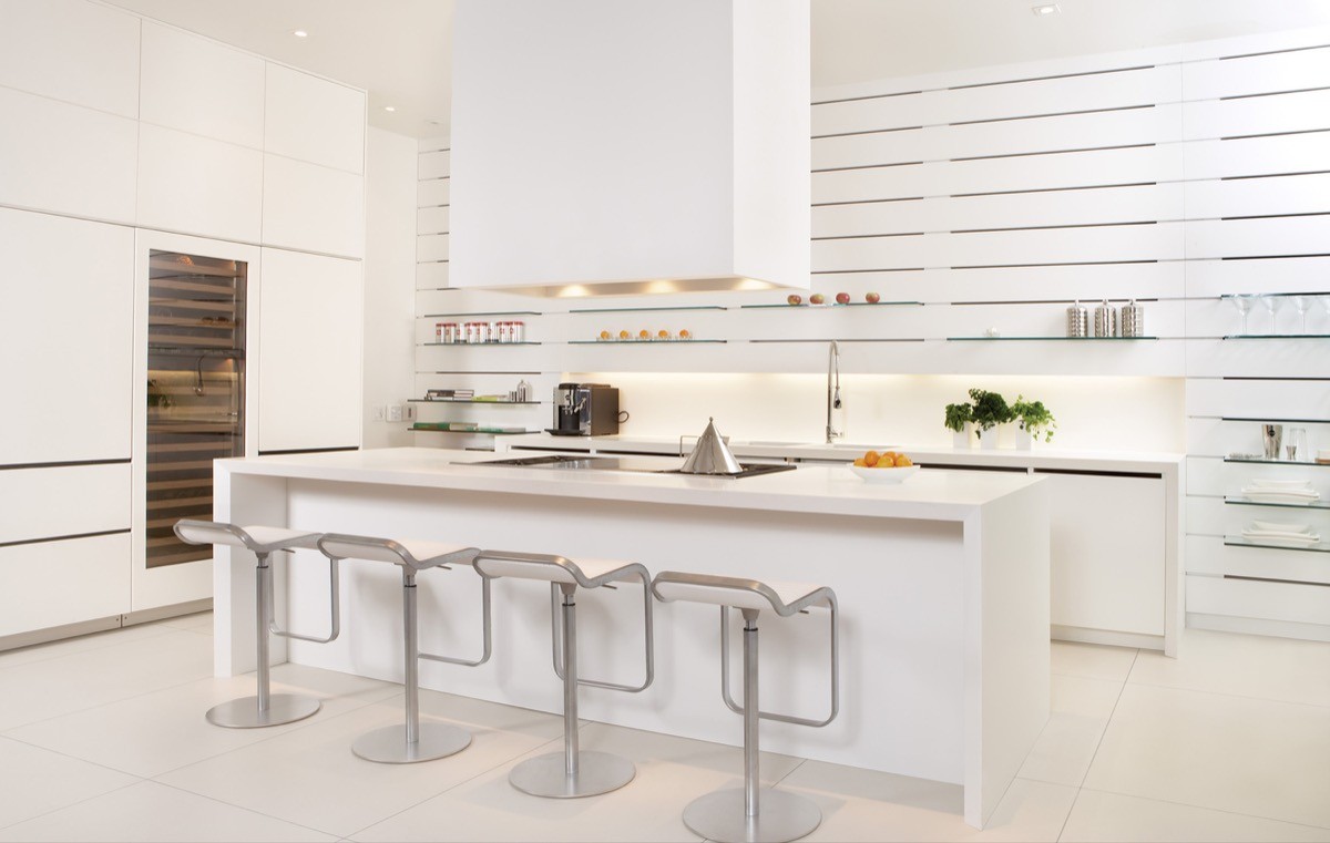 30 Modern White Kitchens That Exemplify Refinement