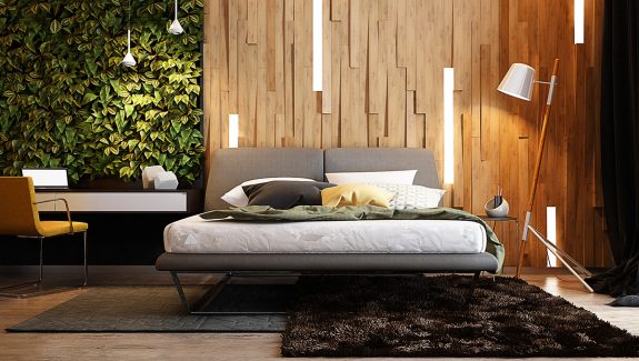 Wooden Wall Designs: 30 Striking Bedrooms That Use The Wood Finish Artfully