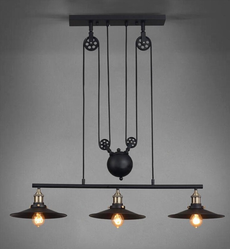 Pulley Pendant Chandelier