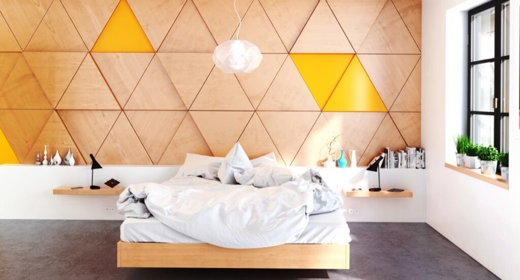 Wooden Wall Designs: 30 Striking Bedrooms That Use The Wood Finish Artfully