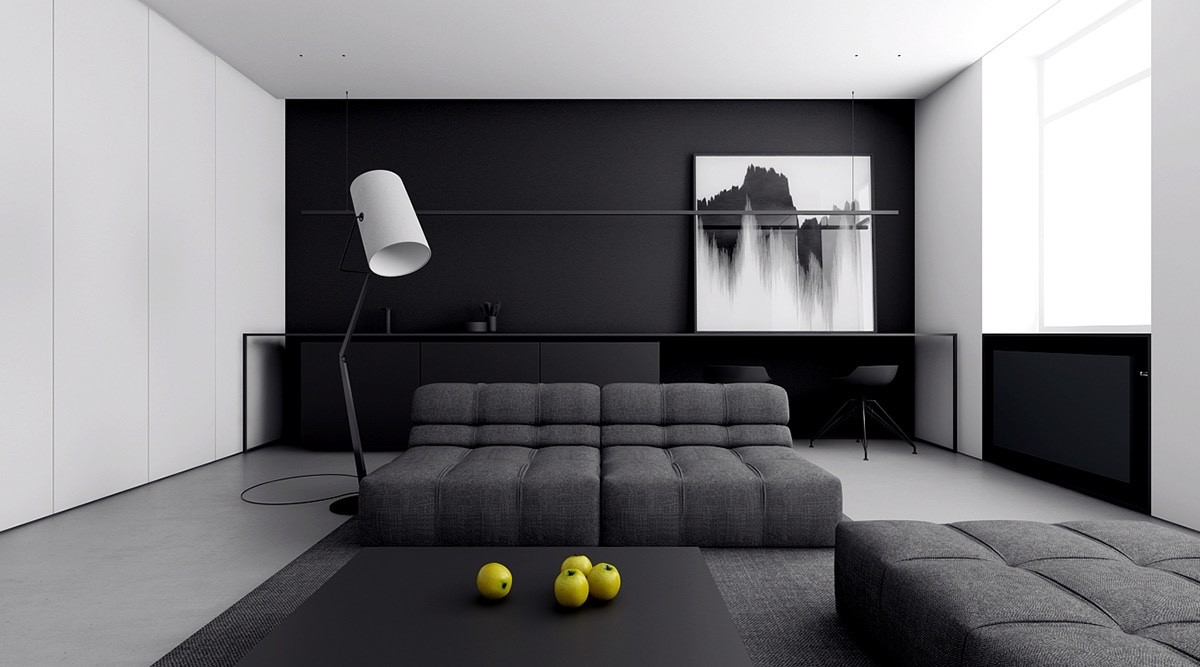 30 Black & White Living Rooms That Work Their Monochrome Magic