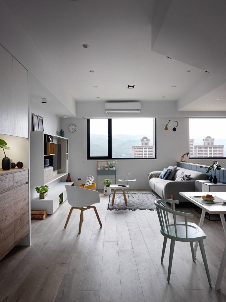 A Scandinavian Style Apartment That Exudes Chic Comfort - Scandinavian Style Rooftop Apartment Floor Plan Inspiration