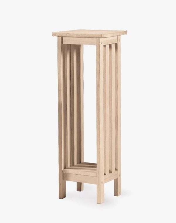 Tall skinny table shop for plants
