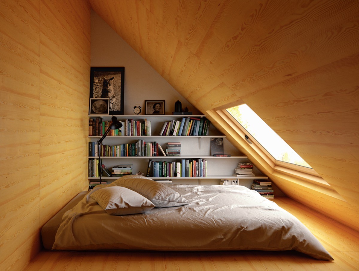Low Ceiling Attic Bedroom Design Interior Design Ideas