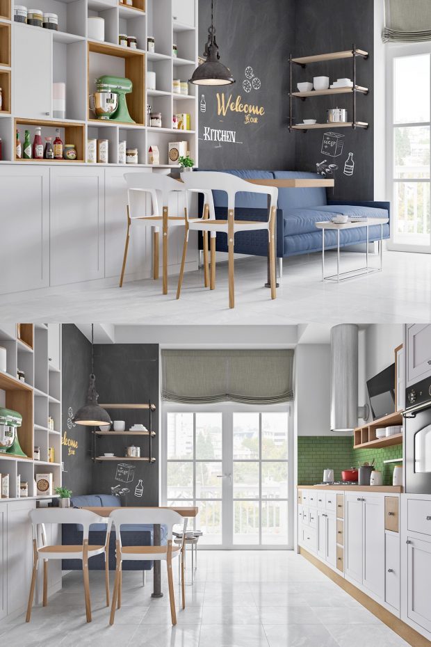 cute cozy kitchen design | Interior Design Ideas