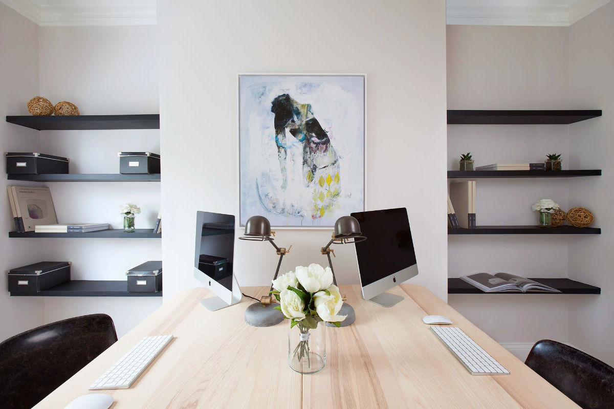 36 Inspirational Home Office Workspaces That Feature 2 Person Desks