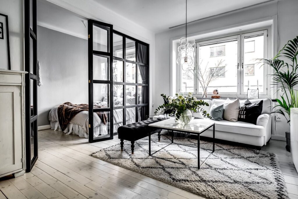 View of 5 Scandinavian-Style Apartments