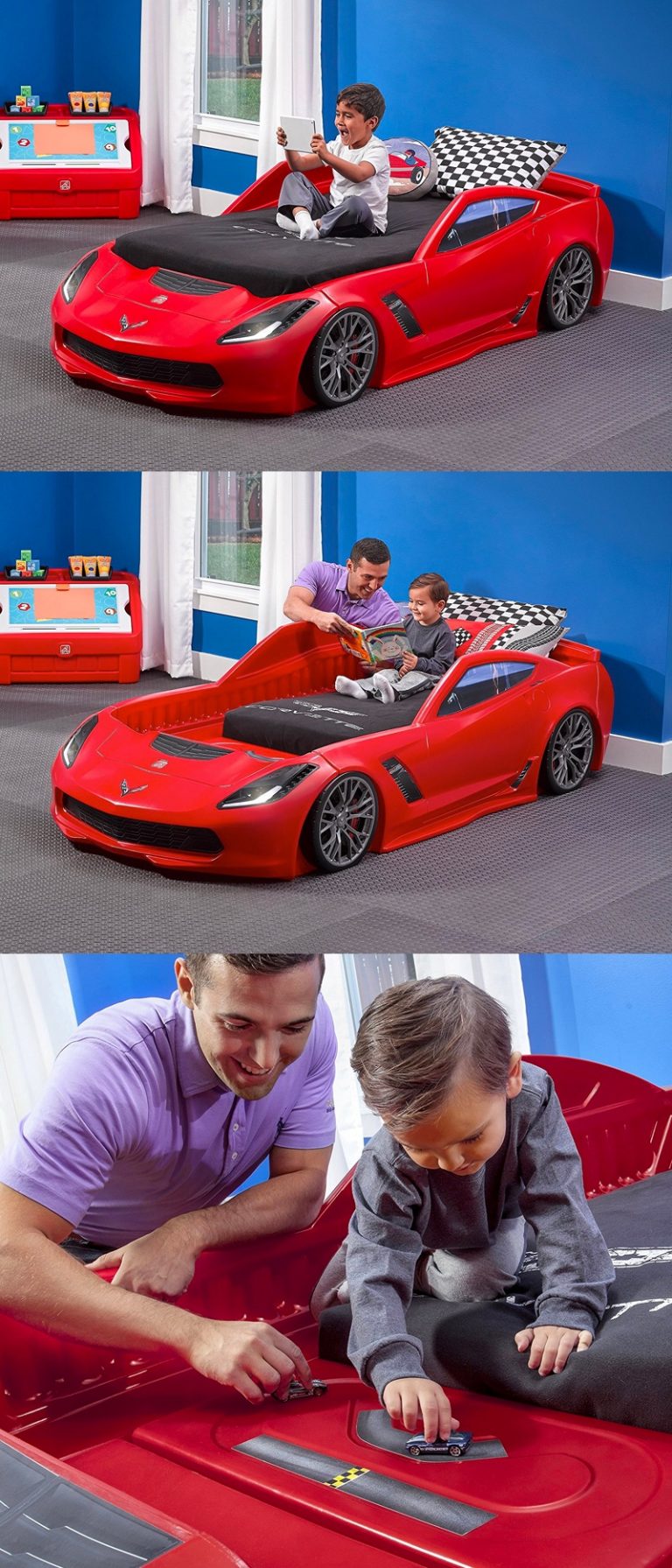 red racing car single bed Interior Design Ideas