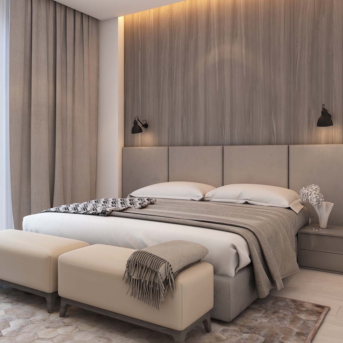 simple bedroom design | Interior Design Ideas