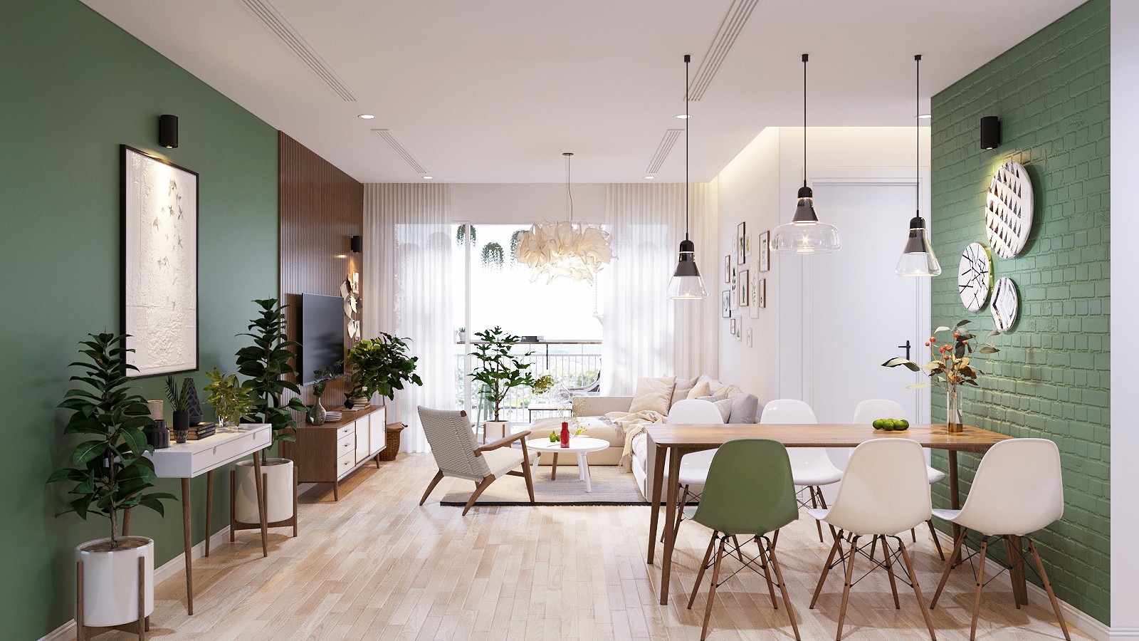 Modern Scandinavian Style Home Design For Young Families 2 