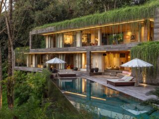 A Bali Jungle Retreat Surrounded by Lush Greenery