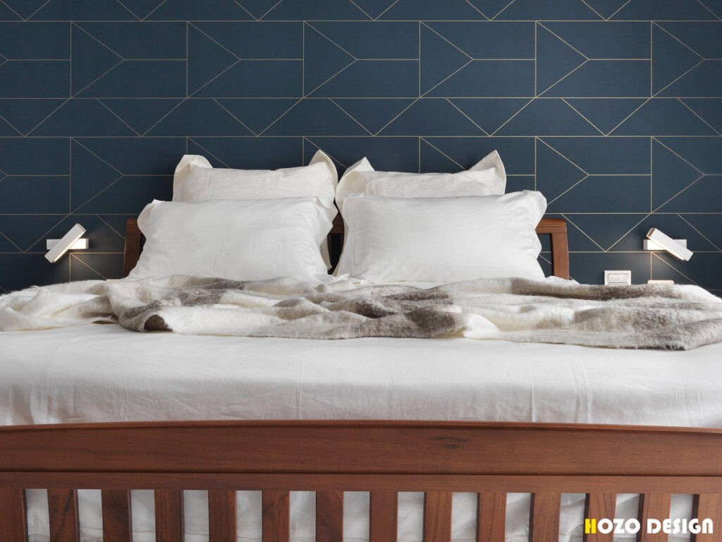 blue tile wallpaper | Interior Design Ideas