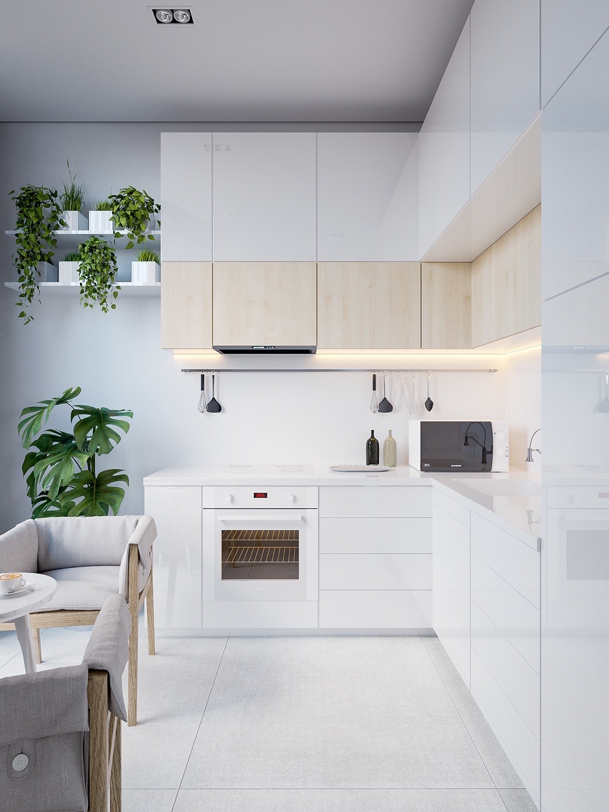 40 Minimalist Kitchens To Get Super Sleek Inspiration