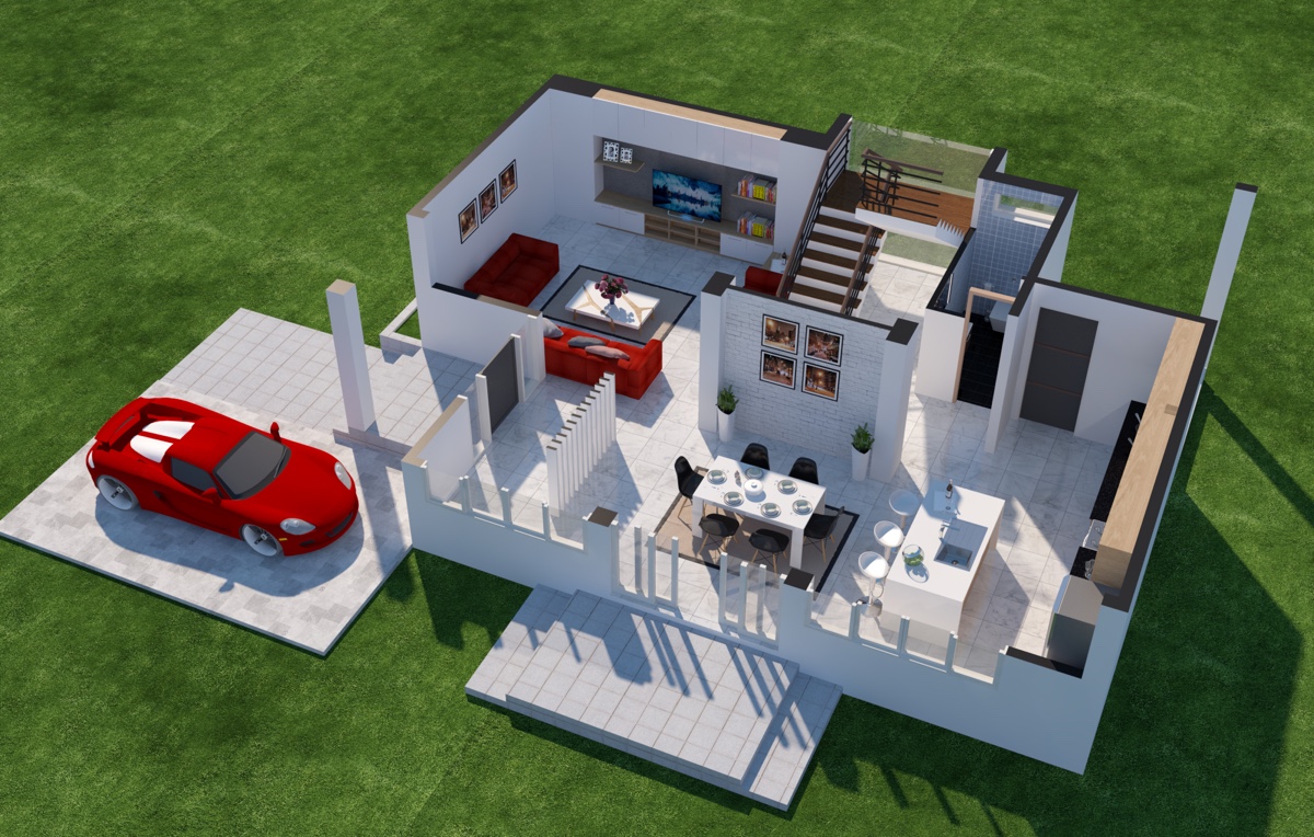 Cool Service Alert: A 3D Floor Plan Design Service From Home ...