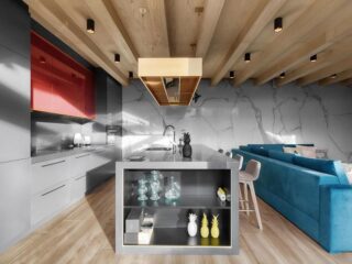 Boldly-Coloured, Buddhist-Inspired Family Retreat
