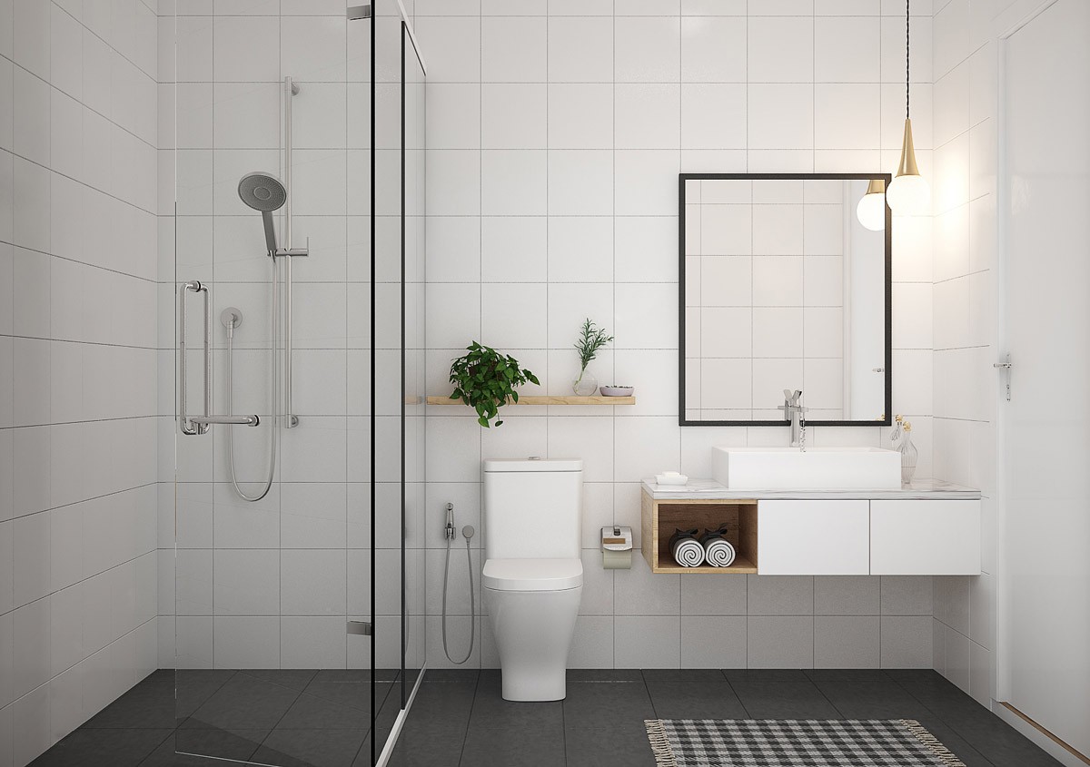 40 Modern Minimalist Style Bathrooms