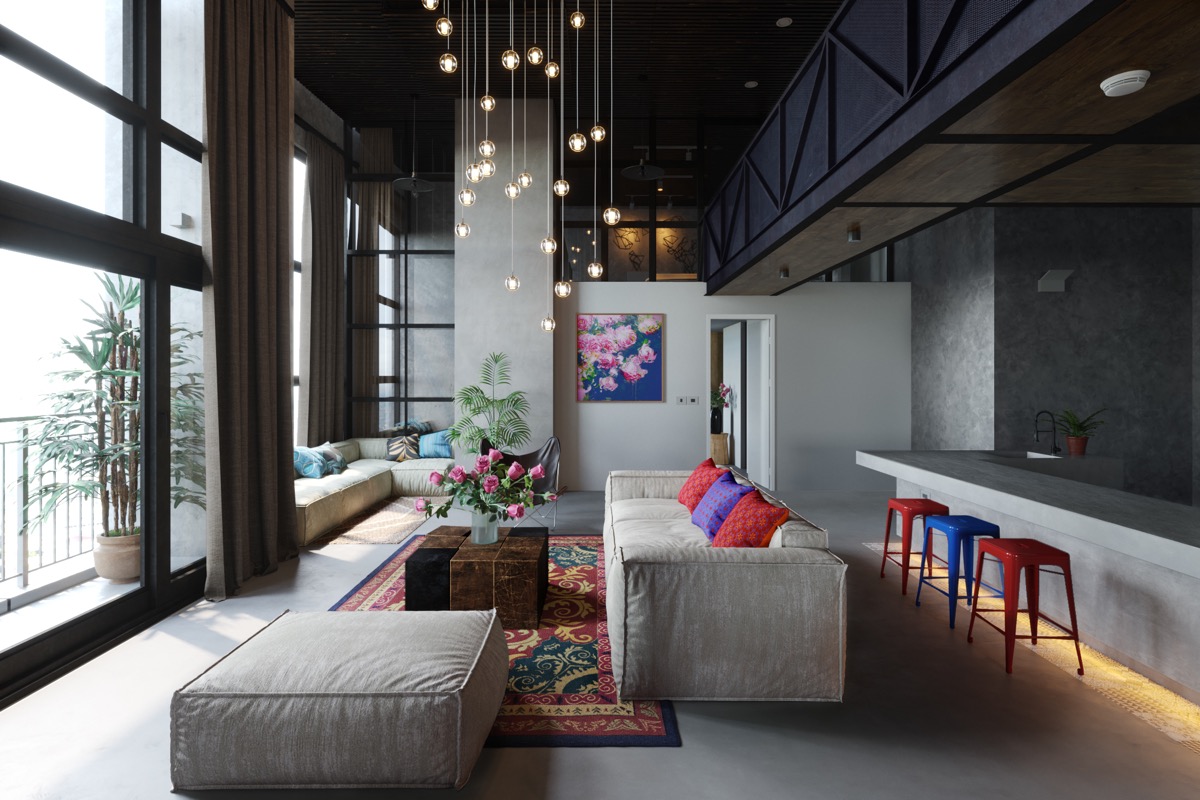Contemporary villa interior | Interior Design Ideas